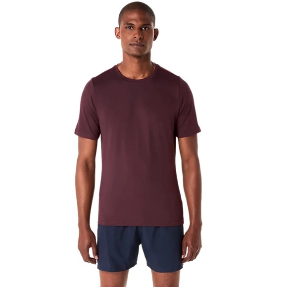 Asics Short Sleeve Heather Tech Tee - Picture 1 of 5